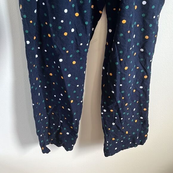 Polka Dot Flannel Pajama Pants - Picture 3 of 6
